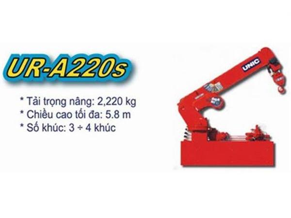 Cẩu tự hành unic UR A220S – 2,2 tấn