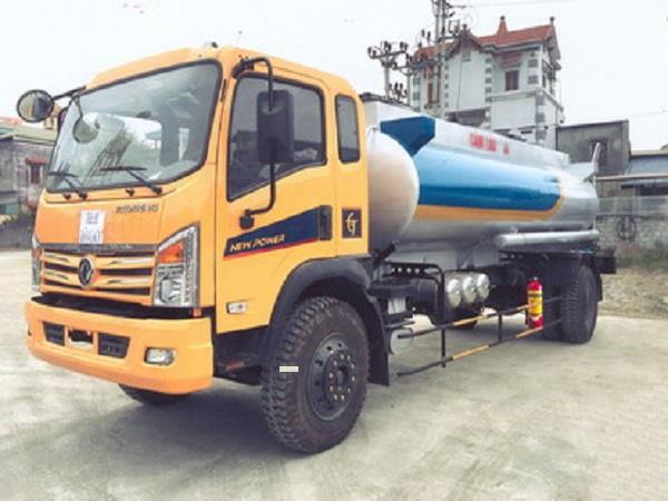 xe tải Dongfeng Trường giang 9,6 tấn chở xăng 12 khối