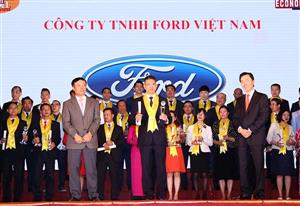 Ford Việt Nam nhận giải thưởng rồng vàng 2017 lần thứ 15